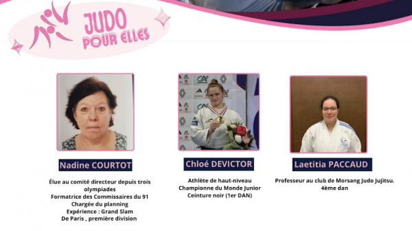 JUDO POUR ELLES ESSONNE 91
